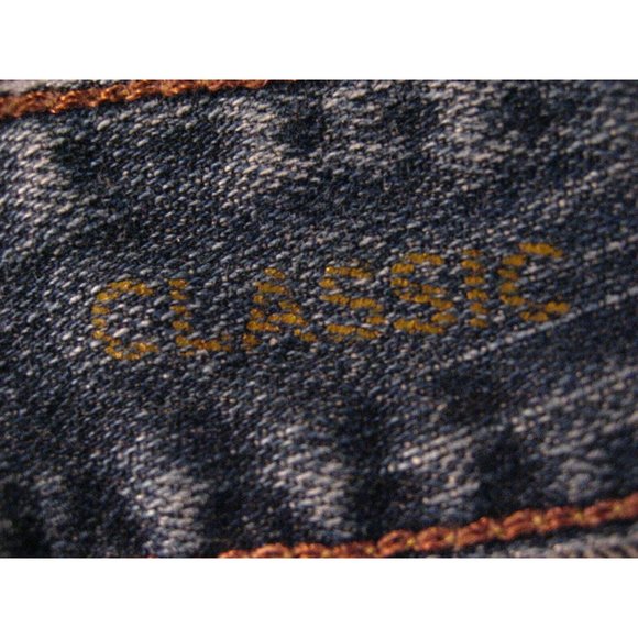 Eddie Bauer Womans Jeans 8R Blue Denim Classic Pacific Wash Bootcut Stretch - Picture 9 of 11